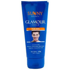 BAKSON'S HOMOEOPATHY SUNNY HERBALS GLAMOUR CREAM (FOR MEN) - PACK OF 3 (100 GM EACH)