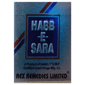 REX HABB-E-SARA - PACK OF 3 (20 TABLETS - EACH)