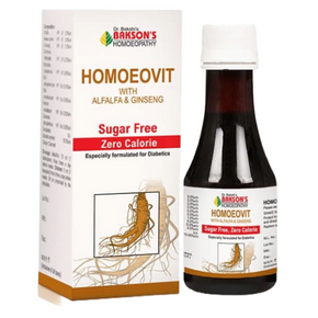 BAKSON'S HOMEOPATHY HOMOEOVIT SYRUP SUGAR FREE