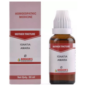 BAKSON'S HOMEOPATHY IGNATIA AMARA MOTHER TINCTURE Q (30 ML)