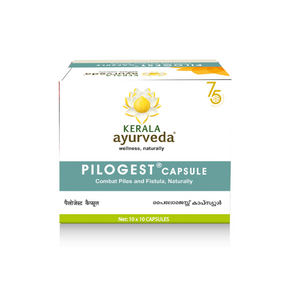 KERALA AYURVEDA PILOGEST CAPSULE (100 CAPS)