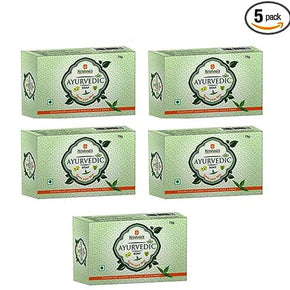 KRISHNA'S AYURVEDIC SOAP - PACK OF 5 (75 GM EACH)