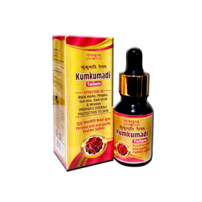 TANSUKH KUMKUMADI TAILAM (OIL) WITH KASHMIRI SAFFRON (15 ML)