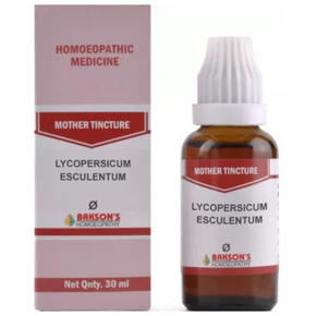 BAKSON'S HOMEOPATHY LYCOPERSICUM ESCULENTUM MOTHER TINCTURE Q - PACK OF 3 (30 ML EACH)