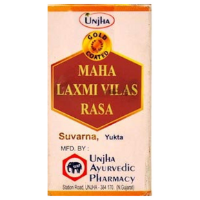 UNJHA MAHA LAXMI VILAS RASA (SUVARNA YUKTA) TABLETS