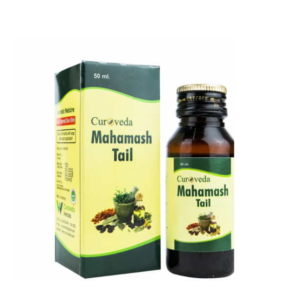 Buy Curoveda Herbals Maha Mash Tail -Uses, Benefits & Dosage