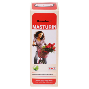 HAMDARD MASTURIN SYRUP - PACK OF 3 (200 ML EACH)