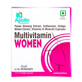 MULTIVITAMIN FOR WOMEN (10 CAPSULES)