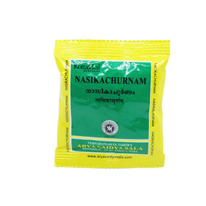 KOTTAKKAL AYURVEDA NASIKA CHURNAM - PACK OF 10 (10 GM EACH)