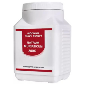 BAKSON'S HOMEOPATHY BIOCHEMIC NATRUM MURIATICUM 200X