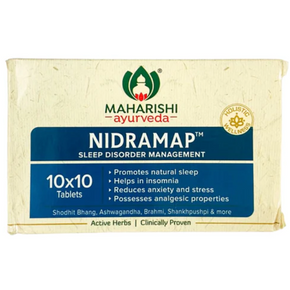 MAHARISHI AYURVEDA NIDRAMAP (100 TABLETS)