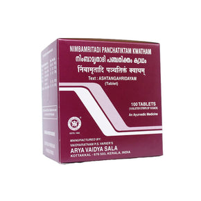 KOTTAKKAL AYURVEDA NIMBAMRITADI PANCHATIKTAM KWATHAM TABLET (100 TABLETS)