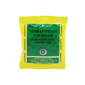 KOTTAKKAL AYURVEDA NIMBAPATRADI CHURNAM - PACK OF 14 (10 GM EACH)