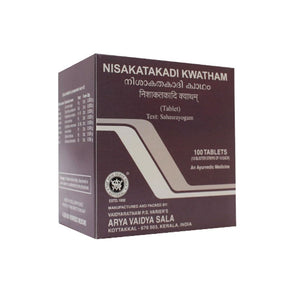 KOTTAKKAL AYURVEDA NISAKATAKADI KWATHAM TABLET (100 TABLETS)