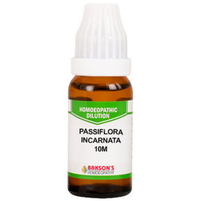 BAKSON'S HOMEOPATHY PASSIFLORA INCARNATA DILUTION 10M - PACK OF 2 (10 ML EACH)