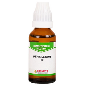 BAKSON'S HOMEOPATHY PENICILLINUM DILUTION 30 - PACK OF 4 (30 ML EACH)