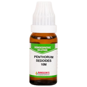 BAKSON'S HOMEOPATHY PENTHORUM SEDOIDES DILUTION 10M - PACK OF 2 (10 ML EACH)