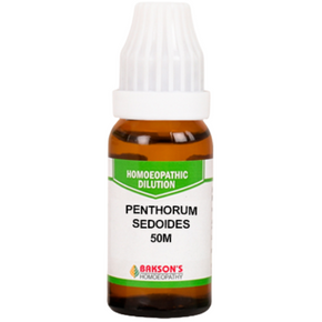 BAKSON'S HOMEOPATHY PENTHORUM SEDOIDES DILUTION 50M - PACK OF 2 (10 ML EACH)