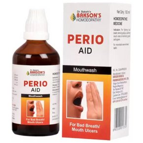 BAKSON'S HOMEOPATHY PERIO AID MOUTH WASH (100 ML)