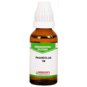 BAKSON'S HOMEOPATHY PHASEOLUS DILUTION 1M - PACK OF 3 (30 ML EACH)