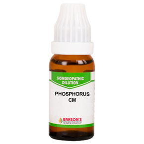 BAKSON'S HOMEOPATHY PHOSPHORUS DILUTION CM - PACK OF 2 (10 ML EACH)