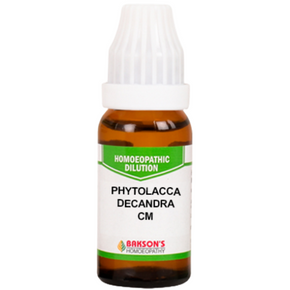 BAKSON'S HOMEOPATHY PHYTOLACCA DECANDRA DILUTION CM - PACK OF 2 (10 ML EACH)