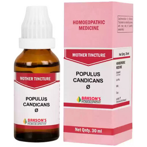 BAKSON'S HOMEOPATHY POPULUS CANDICANS MOTHER TINCTURE Q (30 ML)