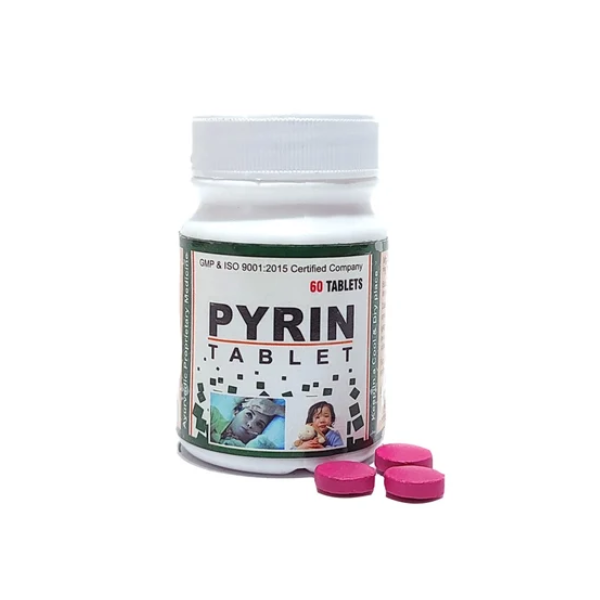 Buy Ayursun Pyrin Tablet - Uses, Benefits & Dosage