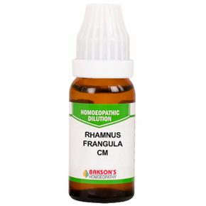 BAKSON'S HOMEOPATHY RHAMNUS FRANGULA DILUTION CM - PACK  OF 2 (10 ML EACH)