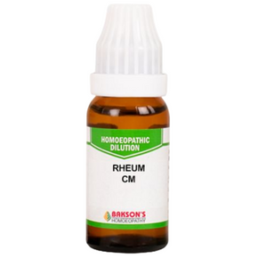 BAKSON'S HOMEOPATHY RHEUM DILUTION CM - PACK  OF 2 (10 ML EACH)