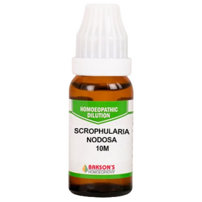 BAKSON'S HOMEOPATHY SCROPHULARIA NODOSA DILUTION 10M - PACK OF 2 (10 ML EACH)