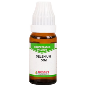 BAKSON'S HOMEOPATHY SELENIUM DILUTION 50M - PACK OF 2 (10 ML EACH)