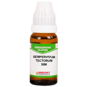 BAKSON'S HOMEOPATHY SEMPERVIVUM TECTORUM DILUTION 50M - PACK OF 2 (10 ML EACH)