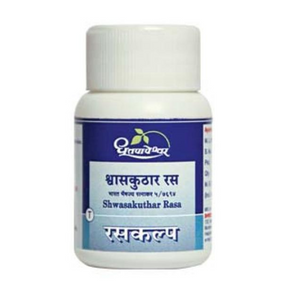 Dhootapapeshwar Shwasakuthar Rasa (60 Tablets)