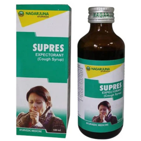 NAGARJUNA SUPRES COUGH SYRUP - Pack of 4 (100 ML Each)