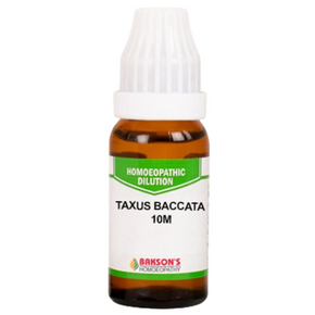 BAKSON'S HOMEOPATHY TAXUS BACCATA DILUTION 10M - PACK OF 2 (10 ML EACH)