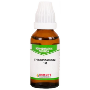 BAKSON'S HOMEOPATHY THIOSINAMINUM DILUTION 1M - PACK OF 3 (30 ML EACH)