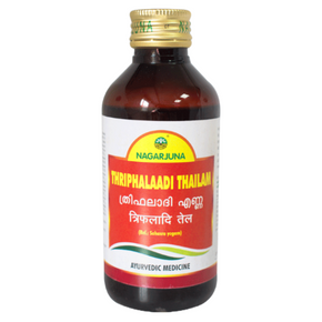 NAGARJUNA THRIPHALAADI THAILAM -Pack of 2(200 ML Each)