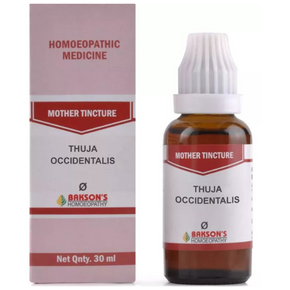 BAKSON'S HOMEOPATHY THUJA OCCIDENTALIS MOTHER TINCTURE Q - PACK OF 3 (30 ML EACH)