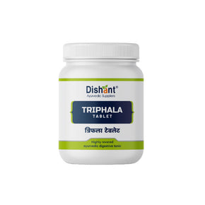 DISHANT TRIPHALA TABLET - PACK OF 4 (120 TABS EACH)