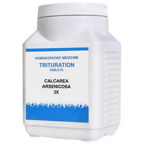 BAKSON'S HOMEOPATHY TRITURATION CALCAREA ARSENICOSA 3X TABLETS