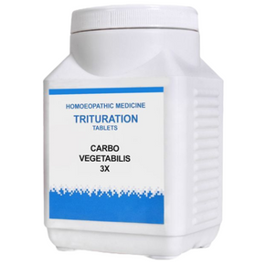 BAKSON'S HOMEOPATHY TRITURATION CARBO VEGETABILIS 3X TABLETS