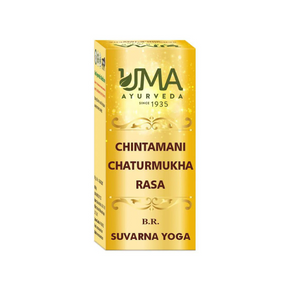 UMA AYURVEDA CHINTAMANI CHATURMUKHA RASA (WITH GOLD)