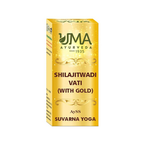 UMA AYURVEDA SHILAJITWADI VATI (WITH GOLD)