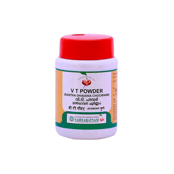 Buy Vaidyaratnam VT Powder- Uses, Ingredients | Helpful in Dental diseases