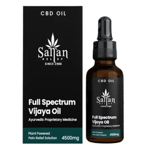 SANAN FULL SPECTRUM VIJAYA OIL 4500mg, (30 ML)