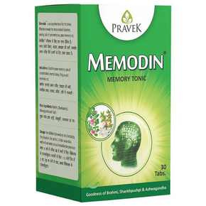 PRAVEK MEMODIN - PACK OF 3 (30 TABLETS EACH)