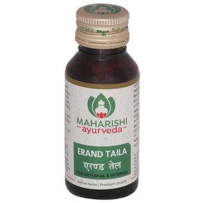 MAHARISHI AYURVEDA ERAND OIL - Pack of 5 (CASTOR OIL - 50 ML Each )