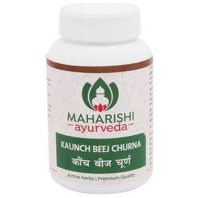 MAHARISHI AYURVEDA KAUNCH BEEJ CHURNA- Pack of 2(50 gm Each)