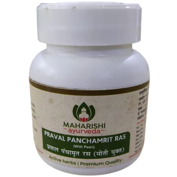 Buy Maharishi Ayurveda Praval Panchamrit Ras (With Pearl) - Ingredients ...